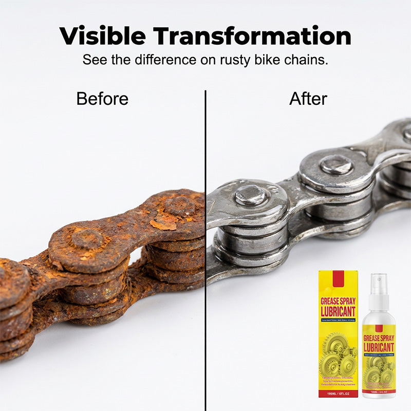 🔥Multi-Purpose Rust Remover & Lubricant Spray (Offer)