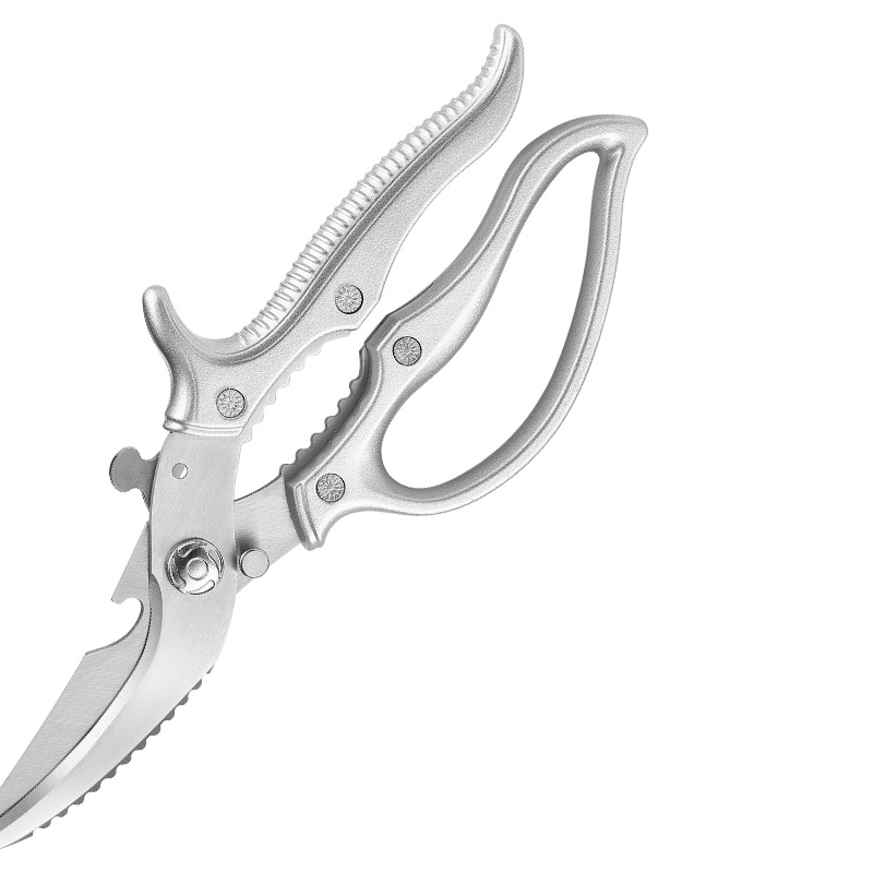 Utilo™ ✂️ 50% OFF NOW! 🔪 Heavy-Duty Multifunctional Kitchen Shears – 3Cr13 Stainless Steel, Ergonomic Grip & Safety Lock 🍗