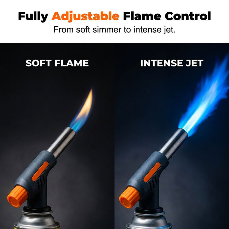 🔥LAST DAY SALE - 50% OFF🔥Portable Multi-Function Butane Torch (offer)