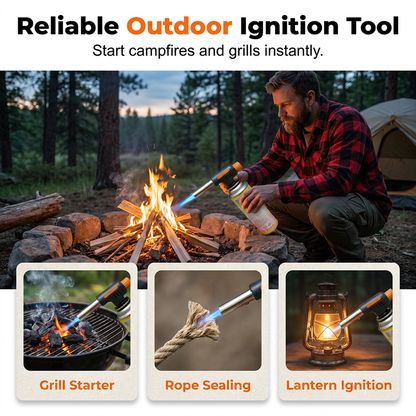 🔥LAST DAY SALE - 50% OFF🔥Portable Multi-Function Butane Torch (offer)