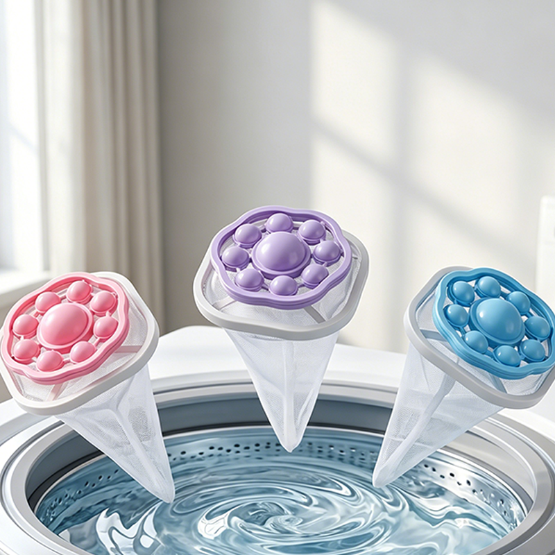 Utilo™ Reusable Floating Washing Machine Lint Catcher