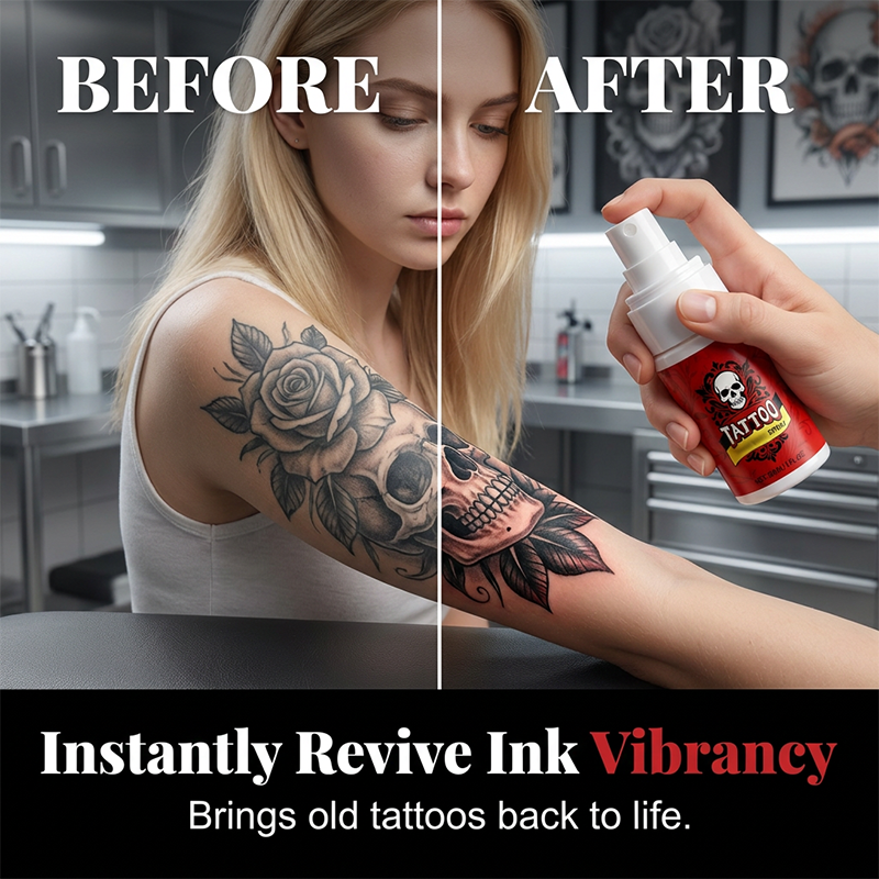 🎨 50% OFF | Tattoo Aftercare Moisturizing Spray 💧 Hydrating Mist for Vibrant & Healthy Ink (Offer)