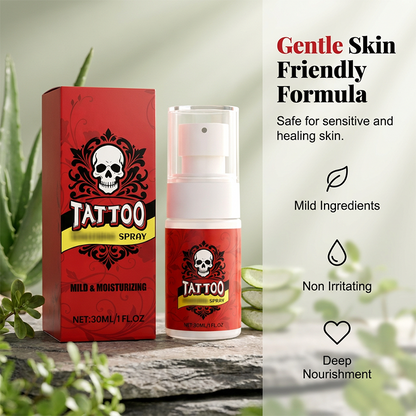 🎨 50% OFF | Tattoo Aftercare Moisturizing Spray 💧 Hydrating Mist for Vibrant & Healthy Ink (Offer)