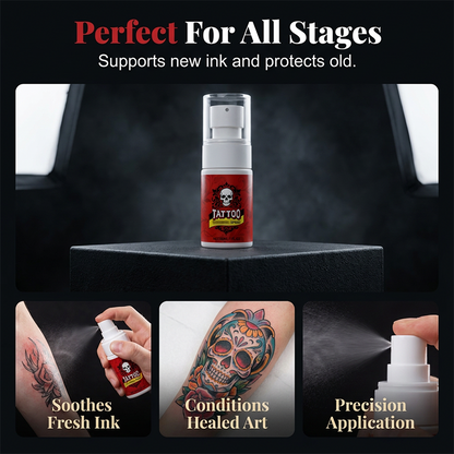 🎨 50% OFF | Tattoo Aftercare Moisturizing Spray 💧 Hydrating Mist for Vibrant & Healthy Ink (Offer)