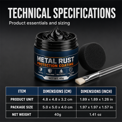 Metal Rust Protection Black Repair Paste (Copy)