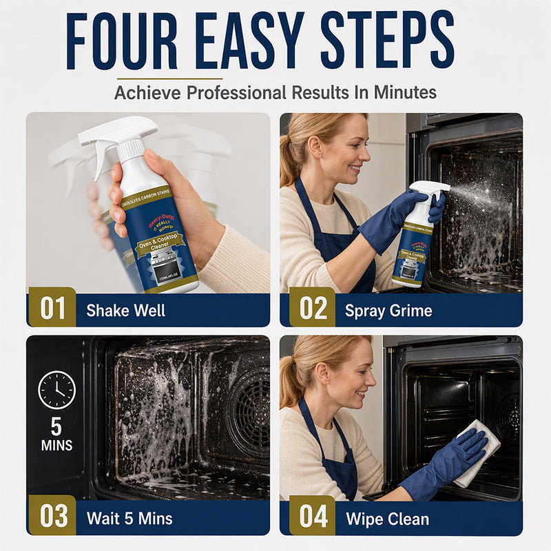 💥 LAST DAY SALE!!🌻Heavy Duty Oven & Cooktop Cleaner Spray