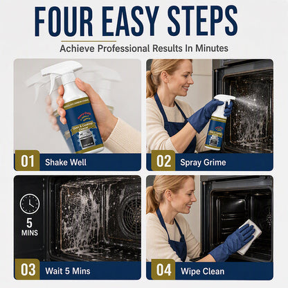 💥 LAST DAY SALE!!🌻Heavy Duty Oven & Cooktop Cleaner Spray
