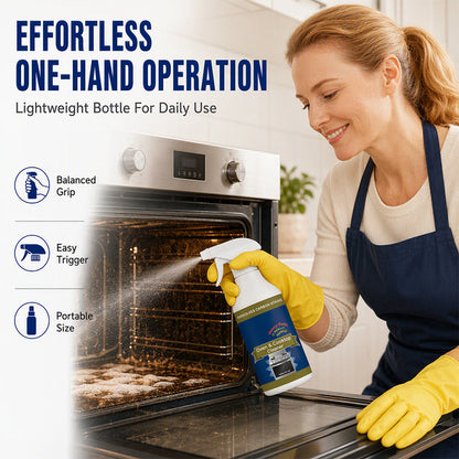 💥 LAST DAY SALE!!🌻Heavy Duty Oven & Cooktop Cleaner Spray