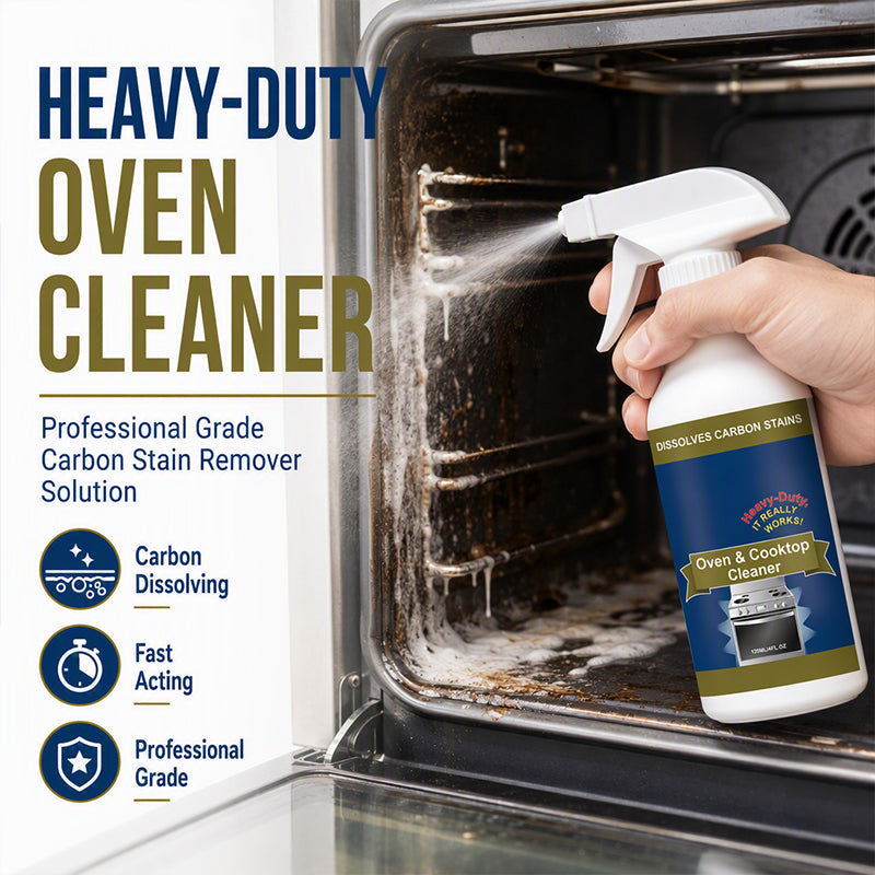 💥 LAST DAY SALE!!🌻Heavy Duty Oven & Cooktop Cleaner Spray