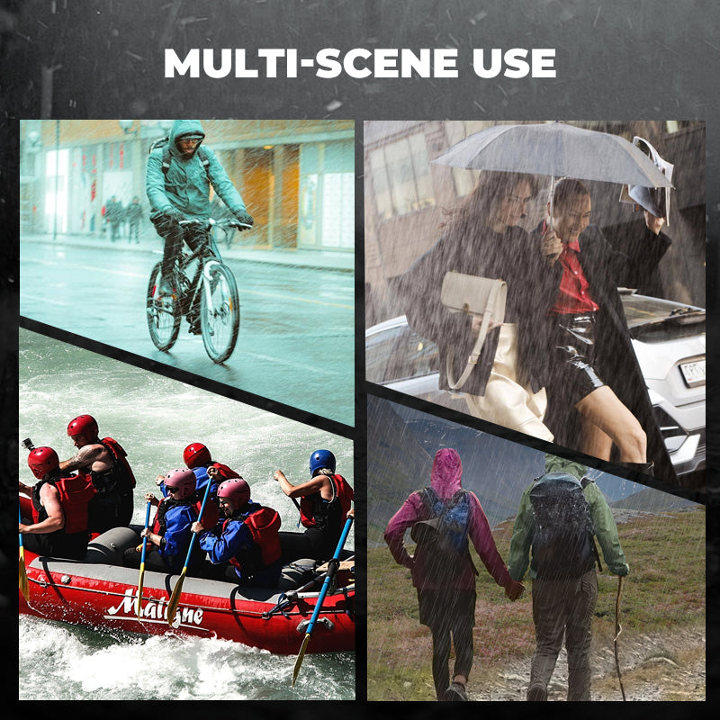 Reusable and Foldable Raincoat