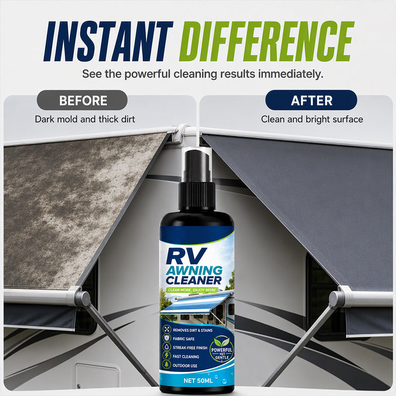 🔥  50ML Awning Cleaner SprayPowerful RV Awning Cleaner Spray (offer)