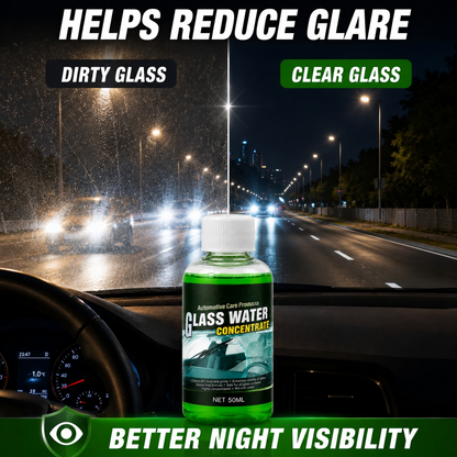 🥳2026 HOT SALE🥳💞50K+ SOLD! 💧✨ 50% OFF! Glass Concentrate – 10ml makes 1L, cuts bugs & grime, streak-free. 1 bottle = 50L.! 🚗💪