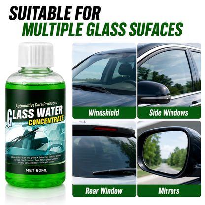 🥳2026 HOT SALE🥳💞50K+ SOLD! 💧✨ 50% OFF! Glass Concentrate – 10ml makes 1L, cuts bugs & grime, streak-free. 1 bottle = 50L.! 🚗💪