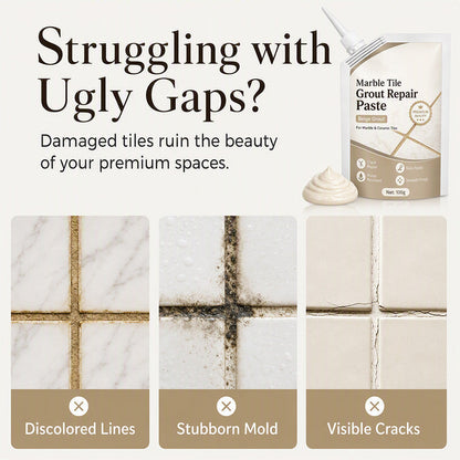 🔥🎁 NEW: 50% OFF 🔥Beige Marble Tile Grout Repair Paste