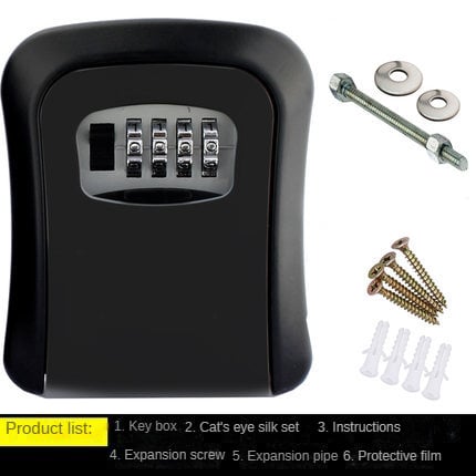 🔐 LIMITED‑TIME 50% OFF! 💐 Wall‑Mounted 4‑Digit Key Safe Box – Heavy‑Duty, Weather‑Resistant ✨