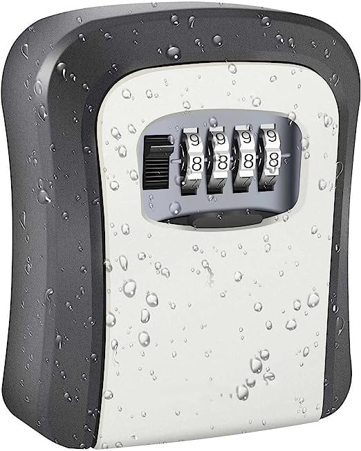 🔐 LIMITED‑TIME 50% OFF! 💐 Wall‑Mounted 4‑Digit Key Safe Box – Heavy‑Duty, Weather‑Resistant ✨