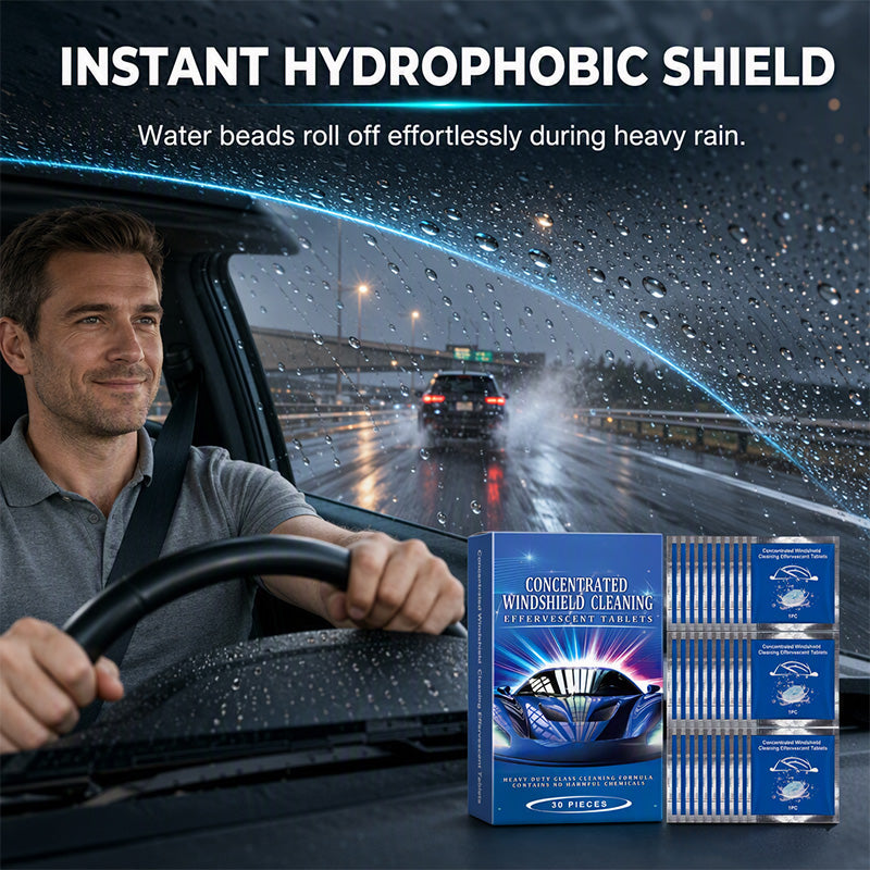 🔥🔥LAST DAY SALE ONLY $0.79!!🔥Car Windshield Cleaning Effervescent Tablets
