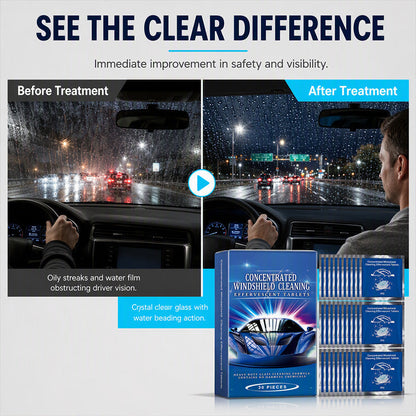 🔥🔥LAST DAY SALE ONLY $0.79!!🔥Car Windshield Cleaning Effervescent Tablets