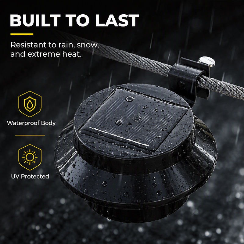🅷Utilo™ Outdoor Waterproof Solar LED Gutter Wall Lights (offer)