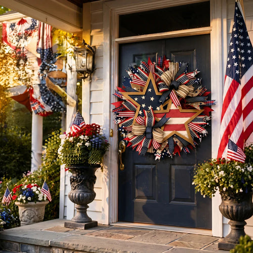 Utilo™ Sentinels of Honor: 250th Anniversary Hand-Tied Wreath (Offer)